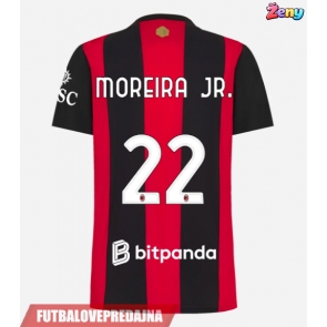 Lacne Ženy Futbalové dres AC Milan Diego Moreira #22 2026-27 Krátky Rukáv - Domáci